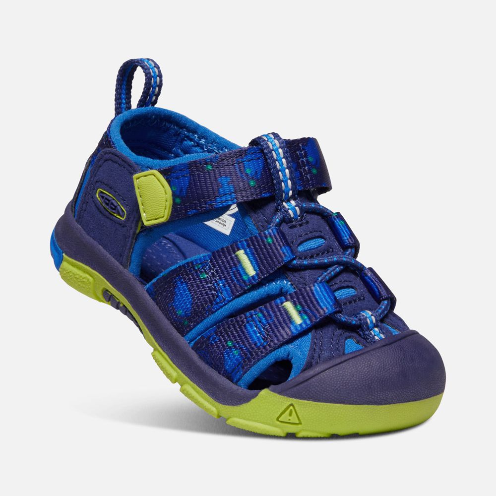 Sandales Keen Enfant Bleu/Vert | Newport H2 | PFTRV-4523